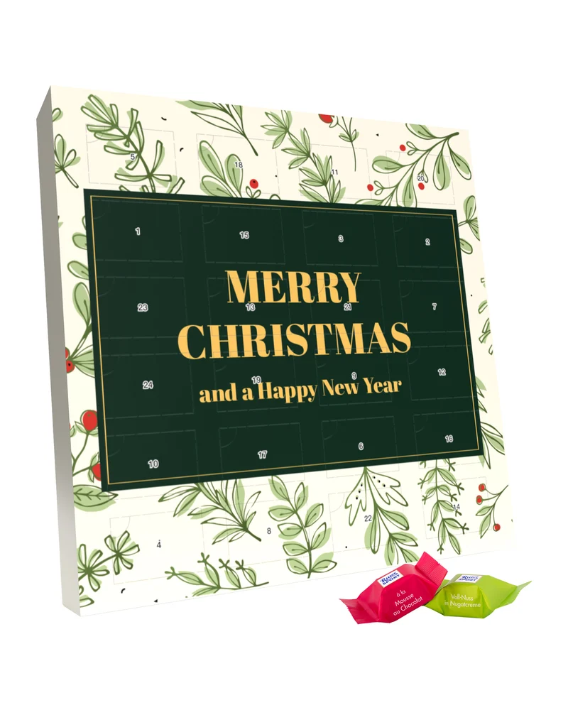 Ritter SPORT Adventskalender Schokowürfel 192g