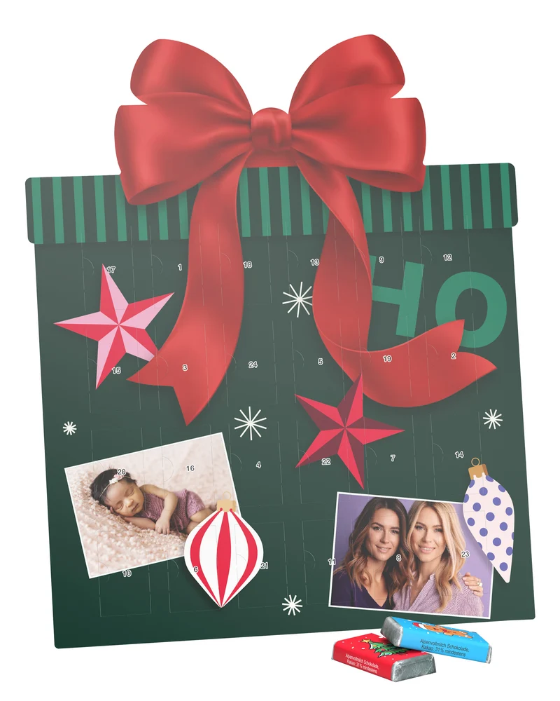 Shape Adventskalender Geschenke Alpenvollmilch 72g