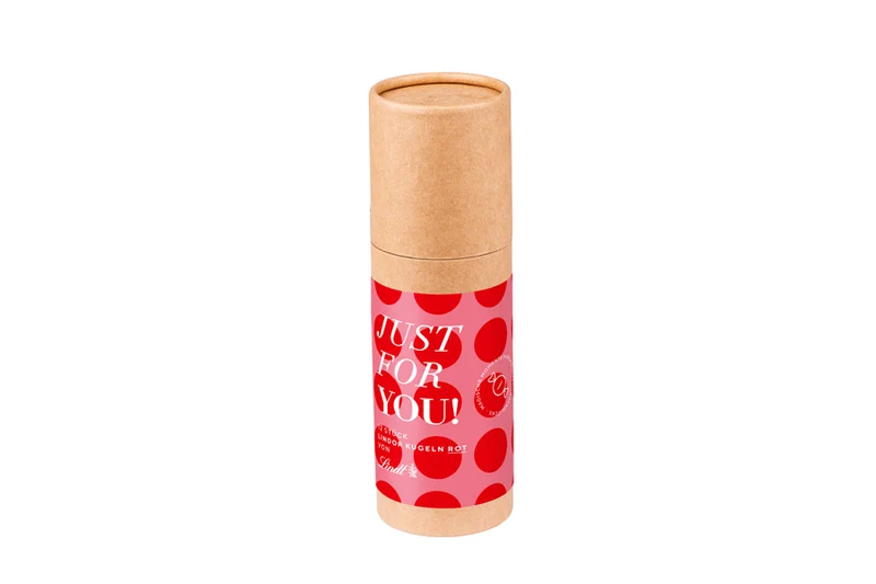 Lindor Kugeln, Rot, Geschenkdose, 150g