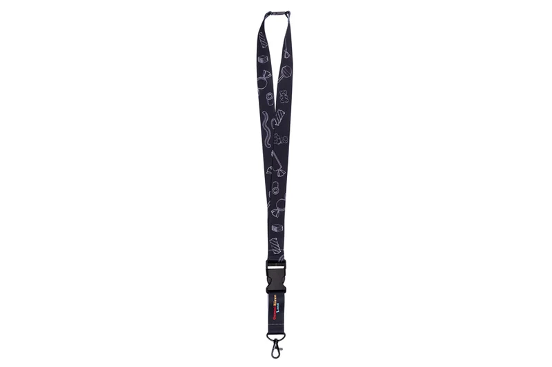 GBL Schlüsselanhänger Lanyard schwarz