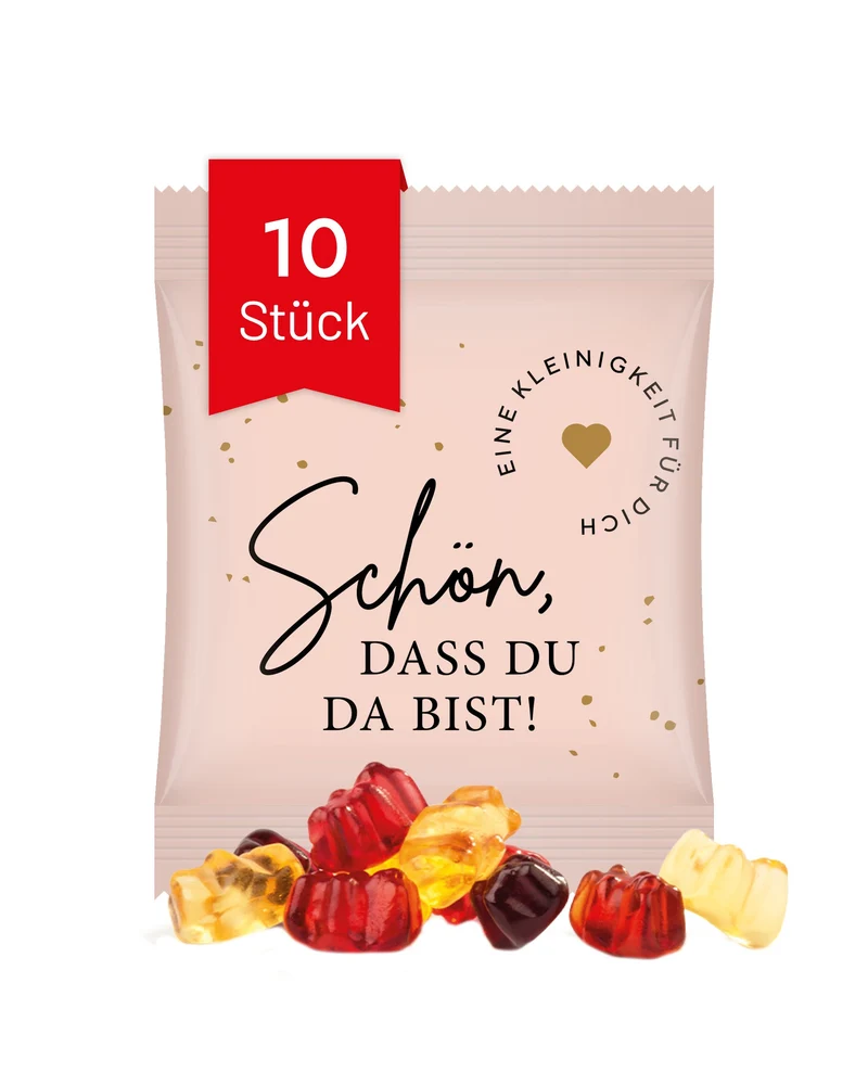 Minitüte Fruchsaft Bärchen Schön, 10 | 25 | 50 Stück