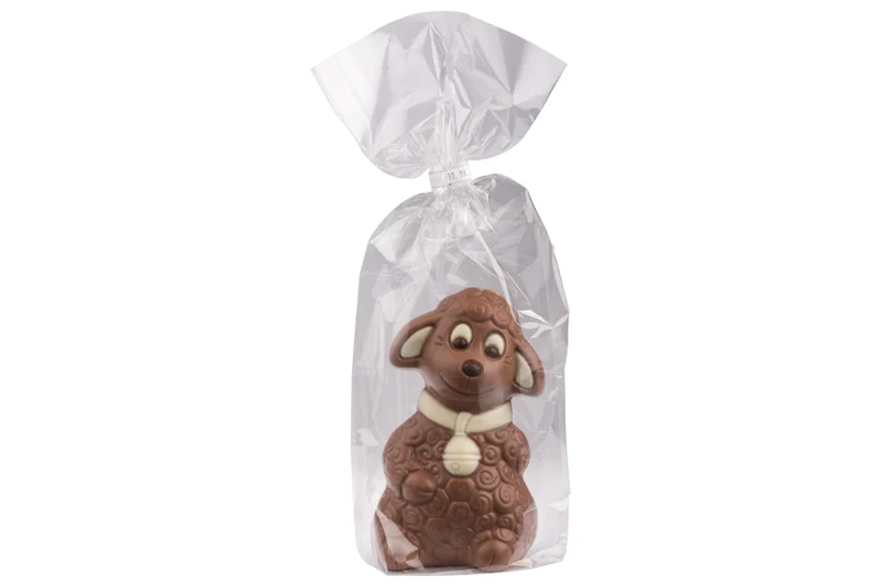 Schoko-Schaf mit Glocke Lucie 100g