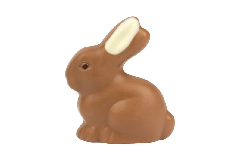 Schoko Hase Moppel 75g Edelvollmilchschokolade