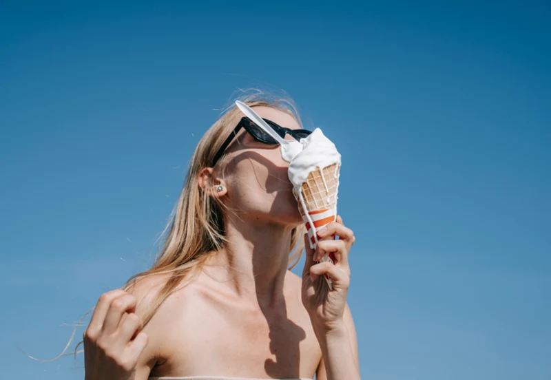 Lykke Softeispulver Sahnegeschmack 2,5kg | 7-9 Liter fertige Mischung | Eis Pulver für Softeismaschine - cremiges Softeis für Zuhause & Gastronomie - Eispulver mit Sahnegeschmack