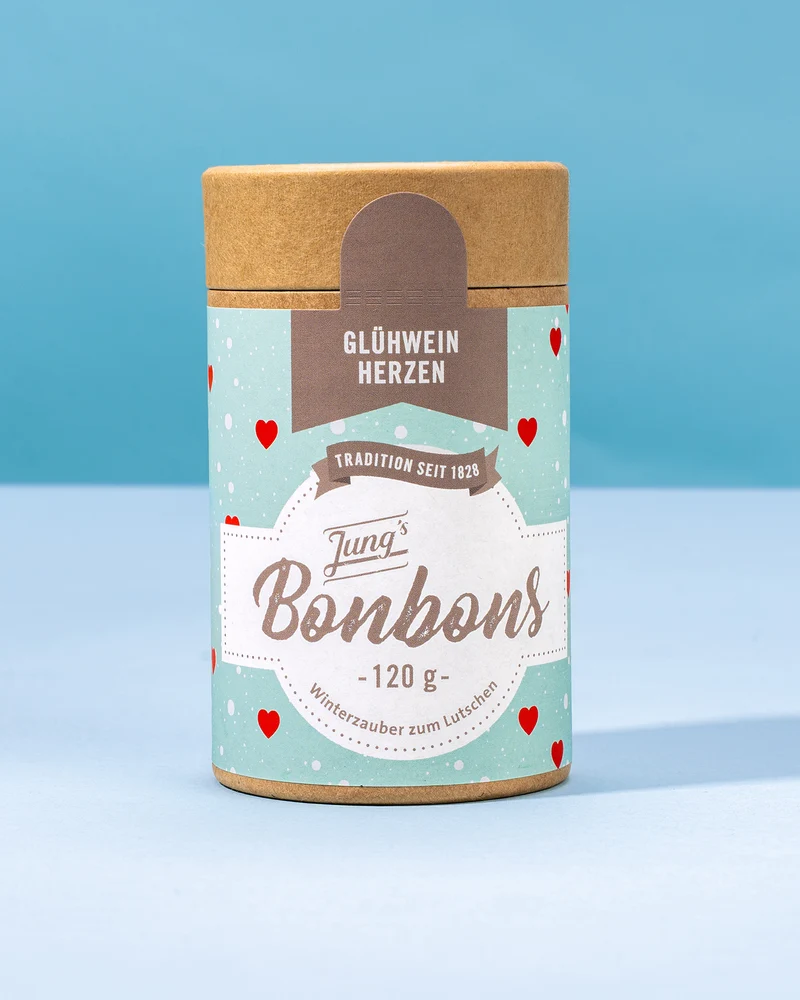 GBL Glühwein-Herzbonbons, Eco Dose