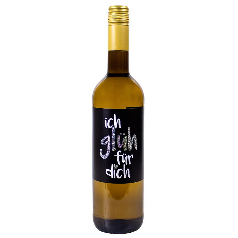 Glühwein weiß ich glüh für dich
