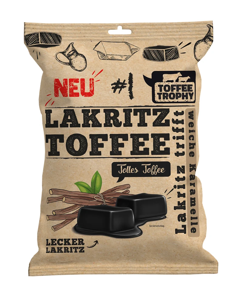 Toffee Trophy Lakritz Toffee