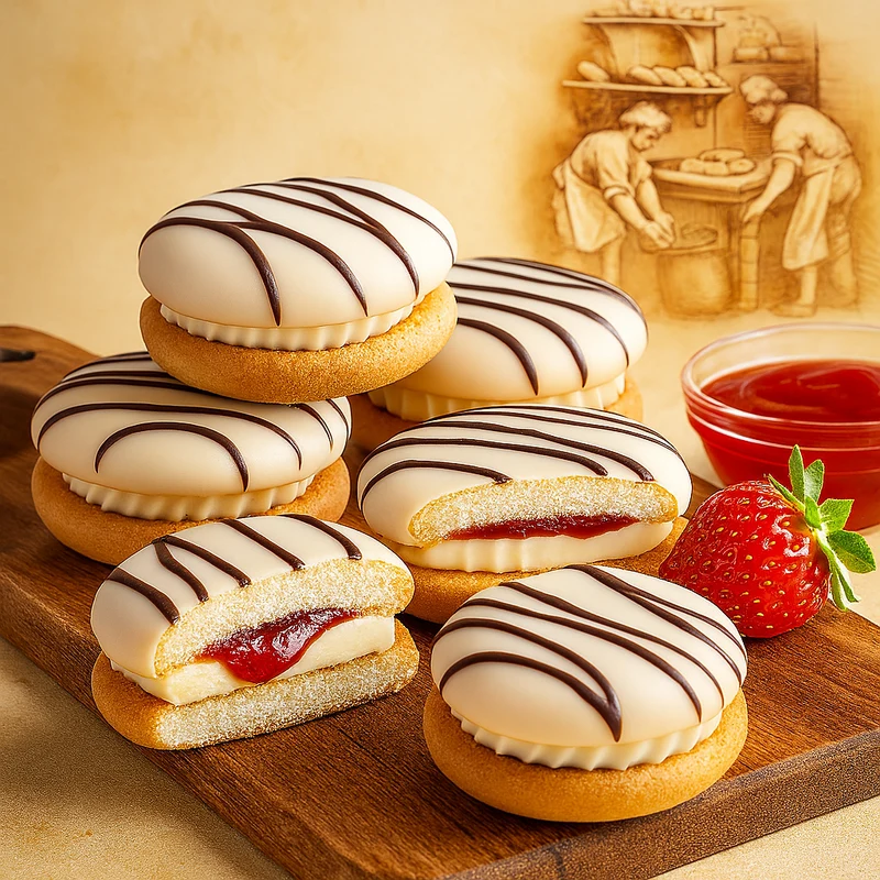 Feiny Biscuits Jaffa Sandwich Erdbeere 380g