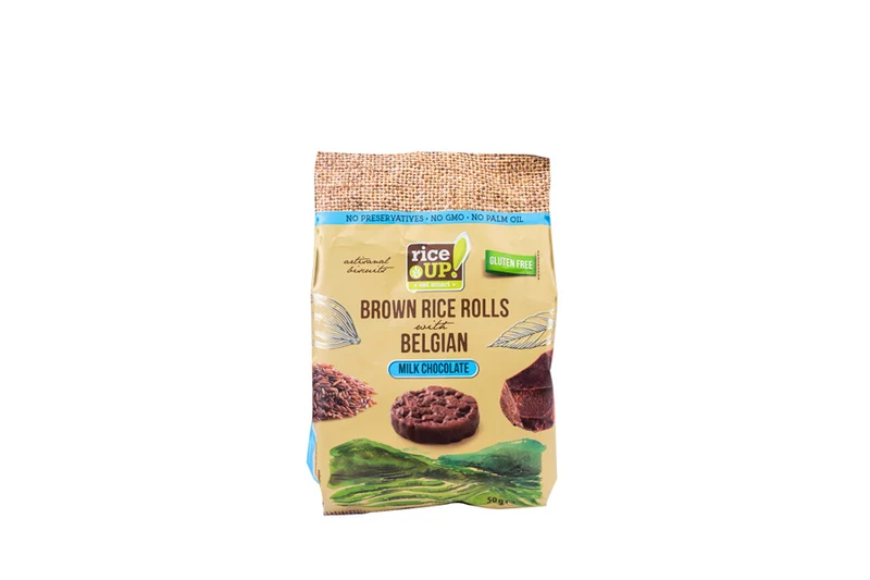 Brown Rice Rolls Milk Belgian Chocolate