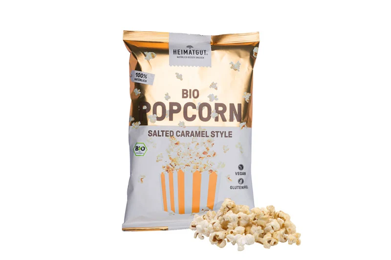 Heimatgut Bio Popcorn, Salted Caramel