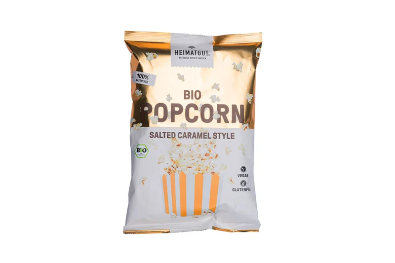 Heimatgut Bio Popcorn, Salted Caramel