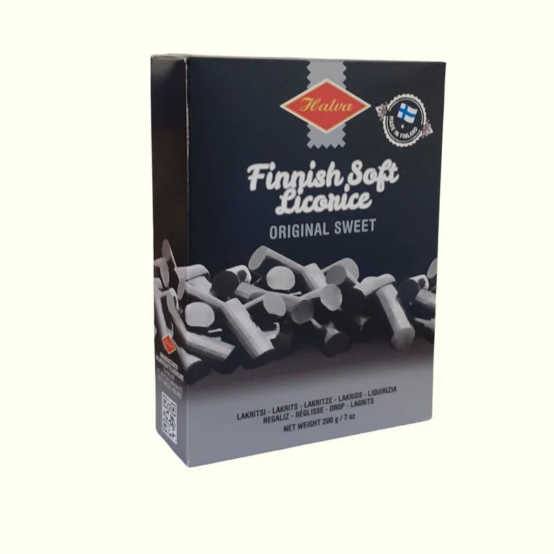 Halva Finnish Soft Licorice 200g Süßes Lakritz