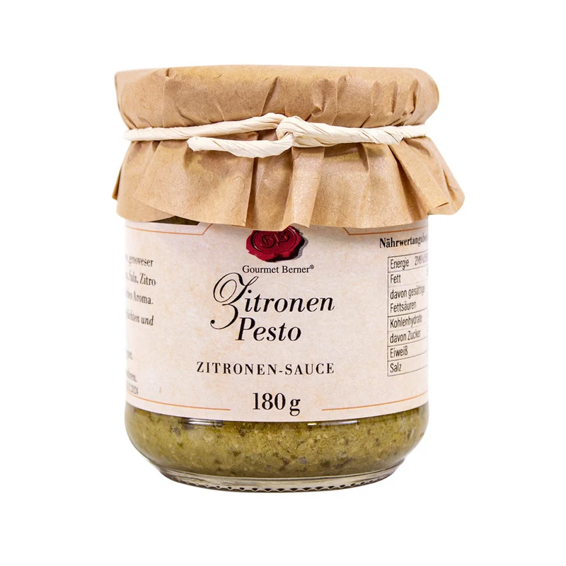 Zitronen Pesto