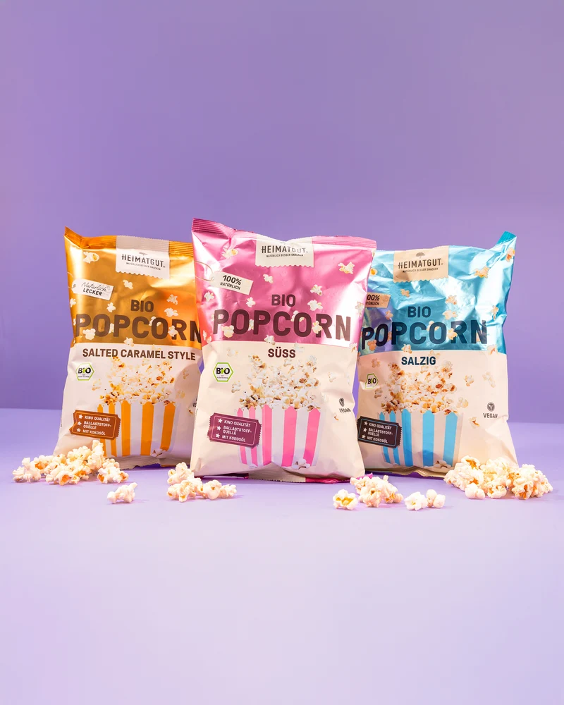 Heimatgut Bio Popcorn Vorteils-Bundle