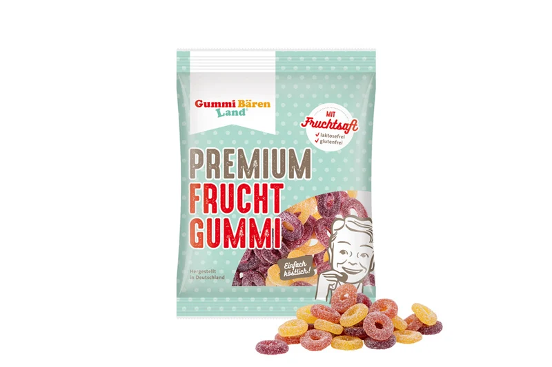 Fruchtgummi Multivitaminringe – sauer und mit Fruchtsaft