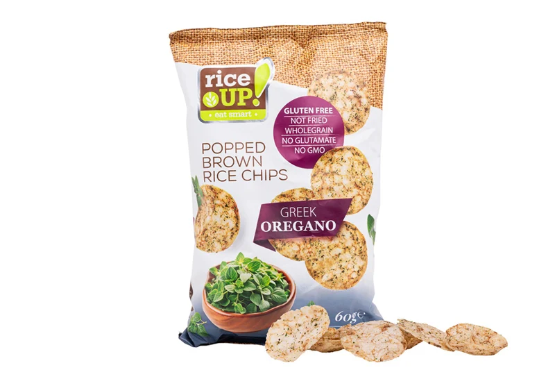 Brown Rice Chips greek Orgeano