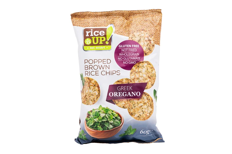Brown Rice Chips greek Orgeano