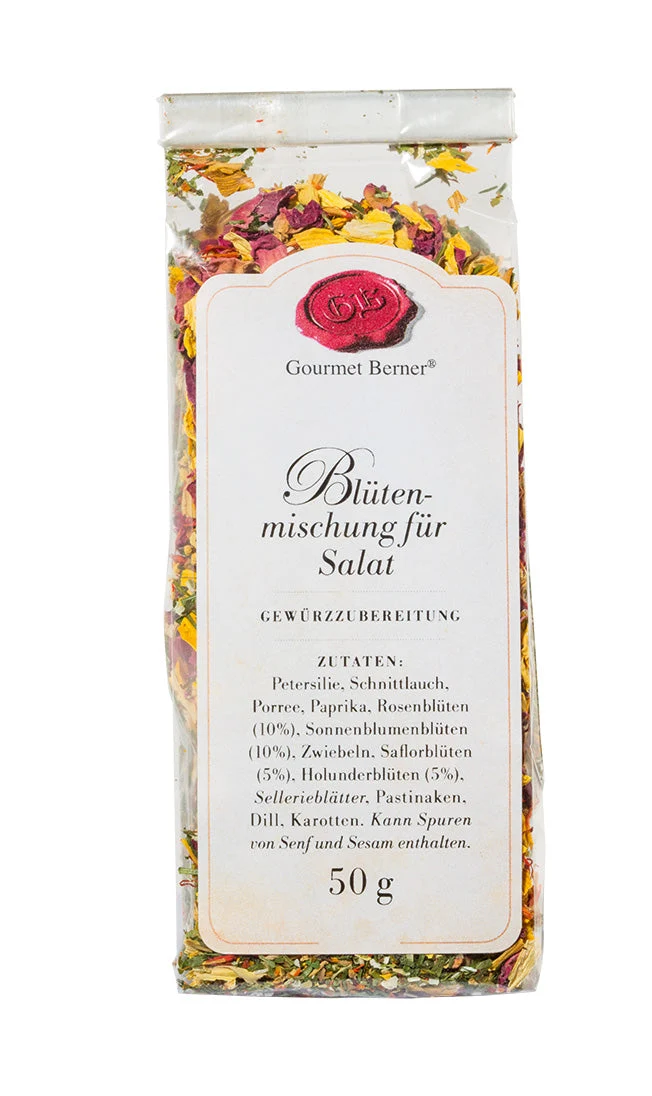 Blütenmischung für Salat
