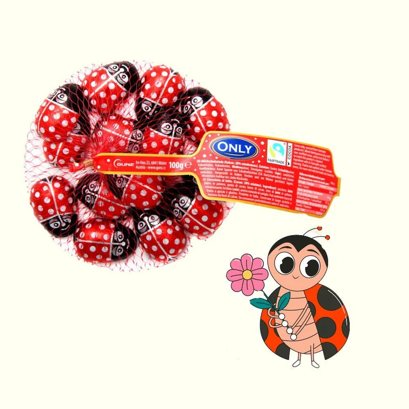 Only Marienkäfer Milchschokolade in Marienkäferform 85g - 11 Stück