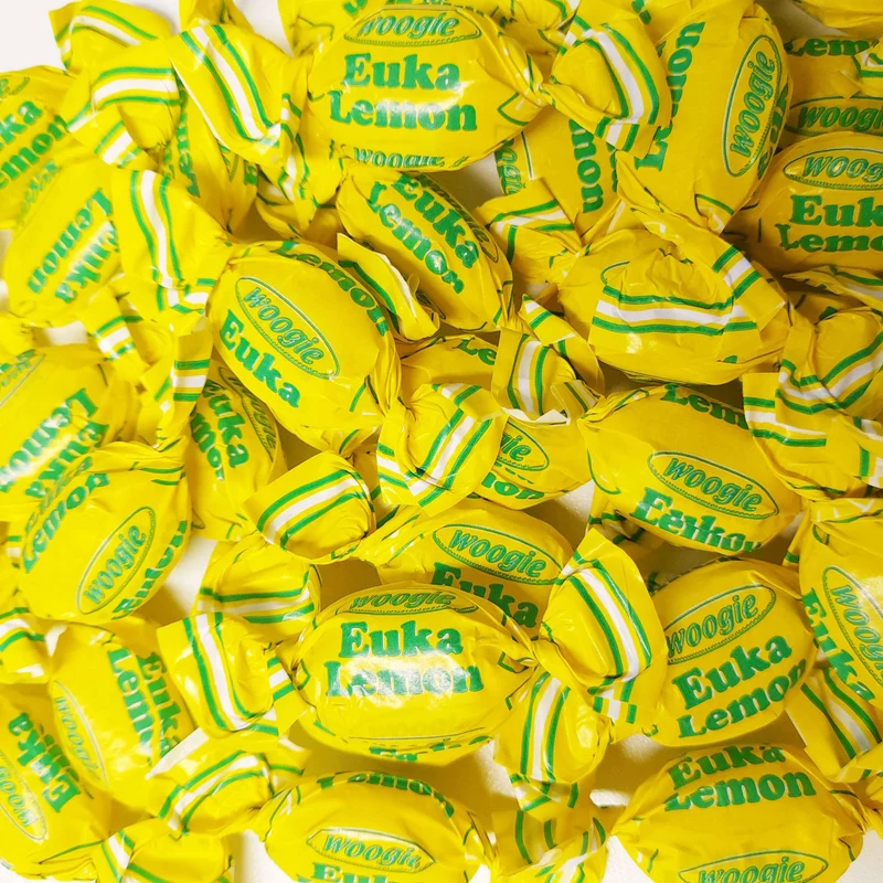 Woogie Euka Lemon Eukalyptus - Zitronen Bonbons 170g