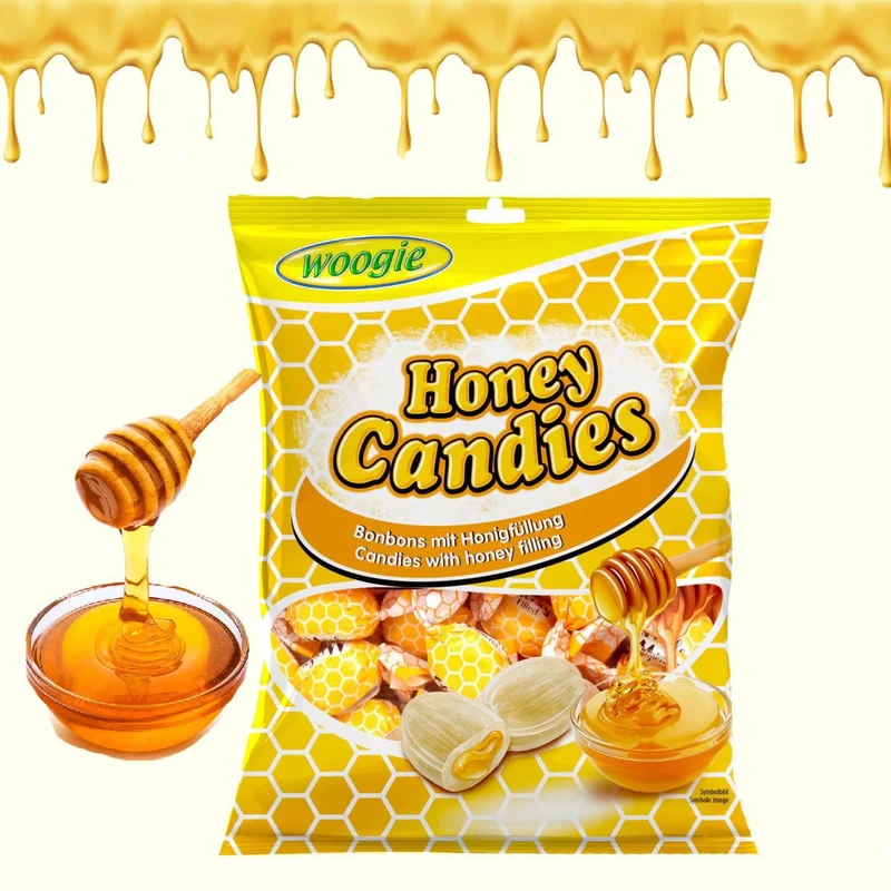 Woogie Honey Candies gefüllte Honigbonbons 150g