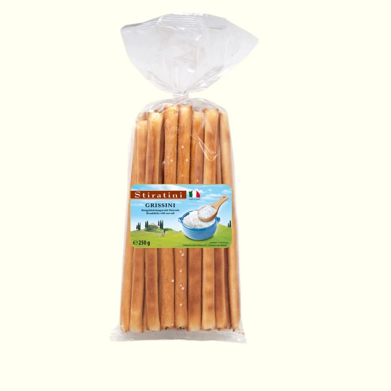 Stiratini Grissini Brotgebäckstange mit Meersalz 250g
