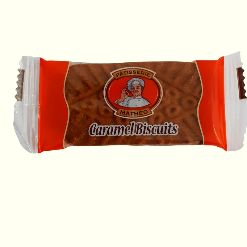Pâtisserie Mathéo Caramel Biscuits Einzeln Verpackt 150g