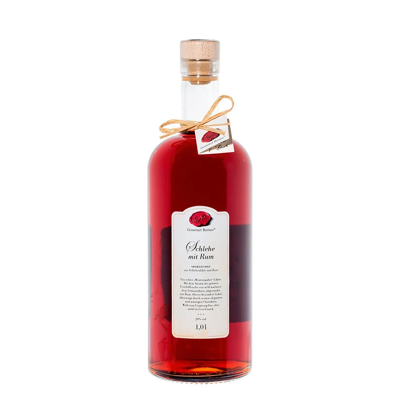 Schlehe mit Rum Likör
