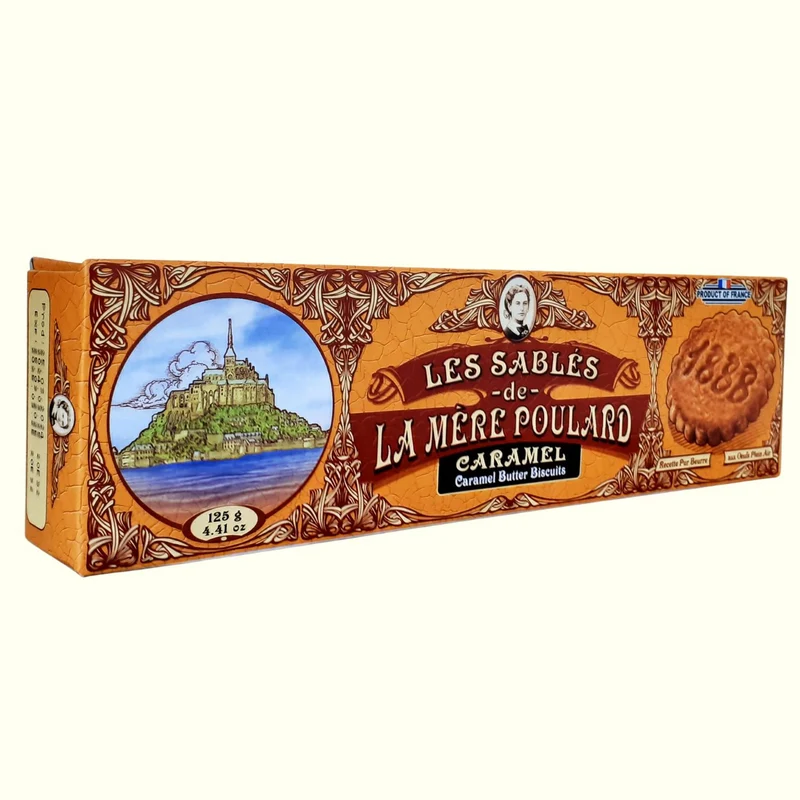 La Mère Poulard Les Sablés Caramel Buttergebäck 125g