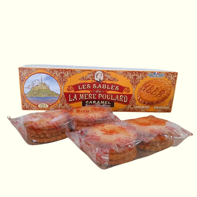La Mère Poulard Les Sablés Caramel Buttergebäck 125g