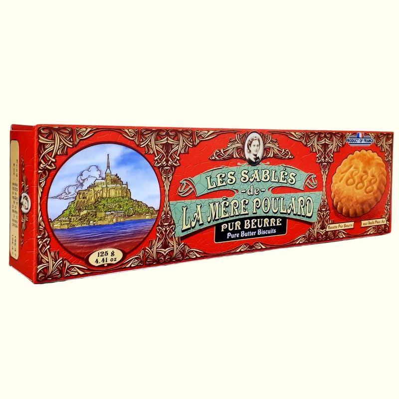 La Mère Poulard Les Sablés Pure Butter 125g