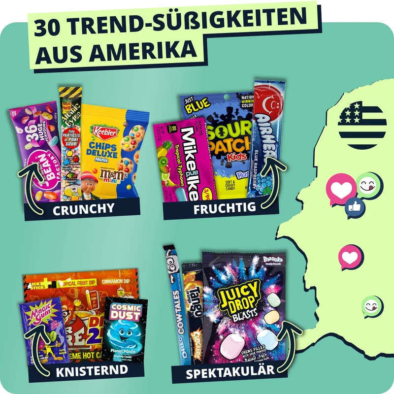 Monster Snack Bag Amerikanisch