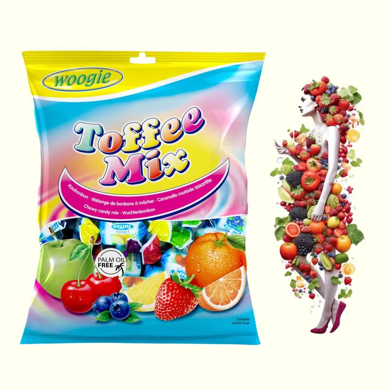 Woogie Kaubonbons Toffee Mix Kaubonbon 160g
