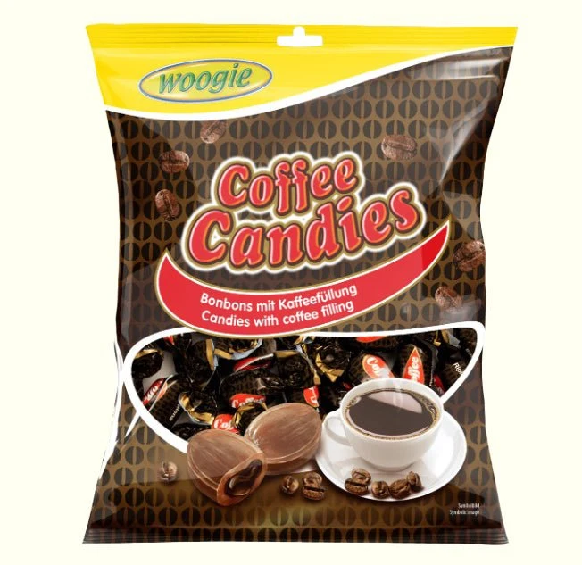 Woogie Coffee Candies Bonbons mit Kaffeefüllung 150g