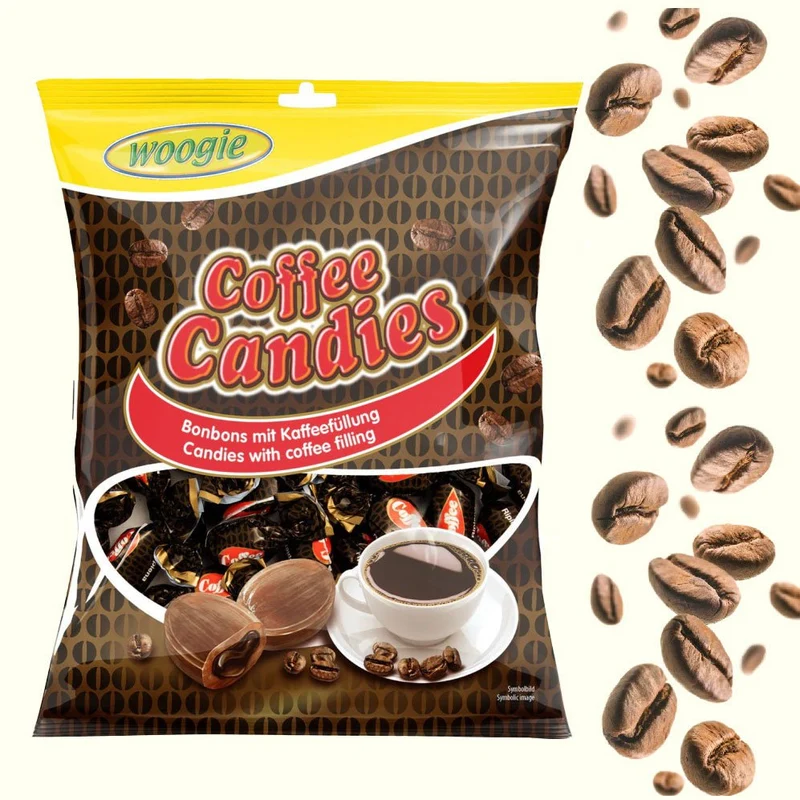 Woogie Coffee Candies Bonbons mit Kaffeefüllung 150g