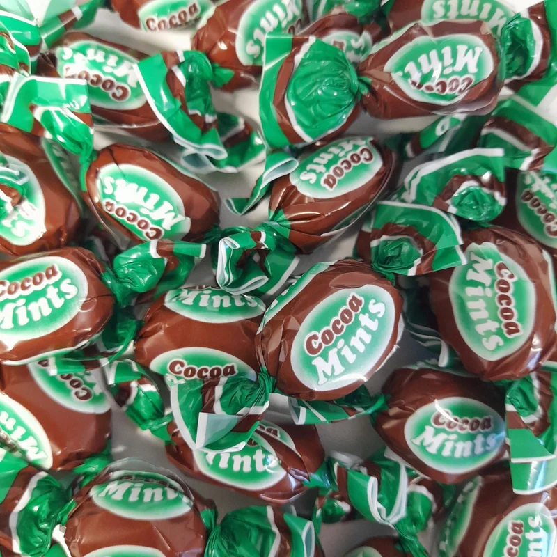 Woogie Pfefferminz Bonbons mit Kakaofüllung 150g