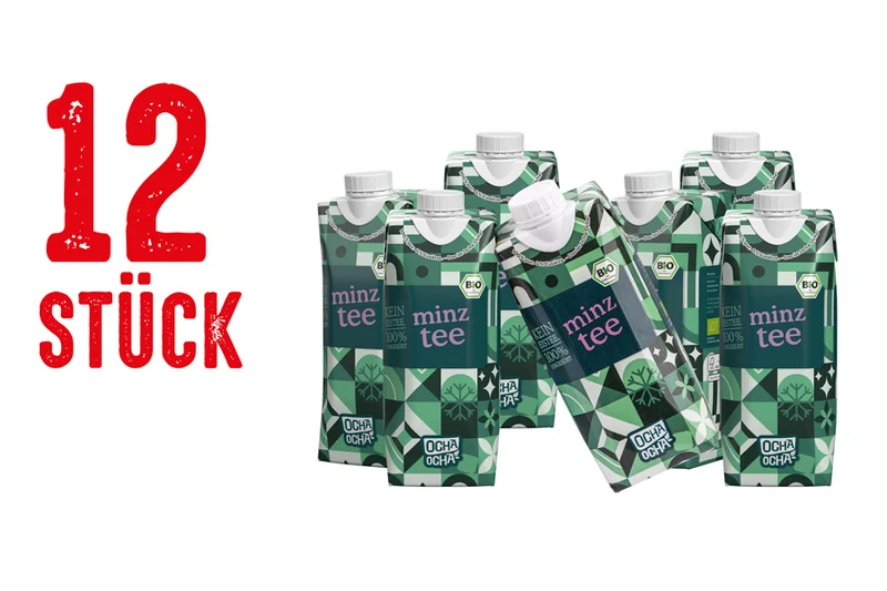 Ocha Ocha Bio Minztee 12 Stück
