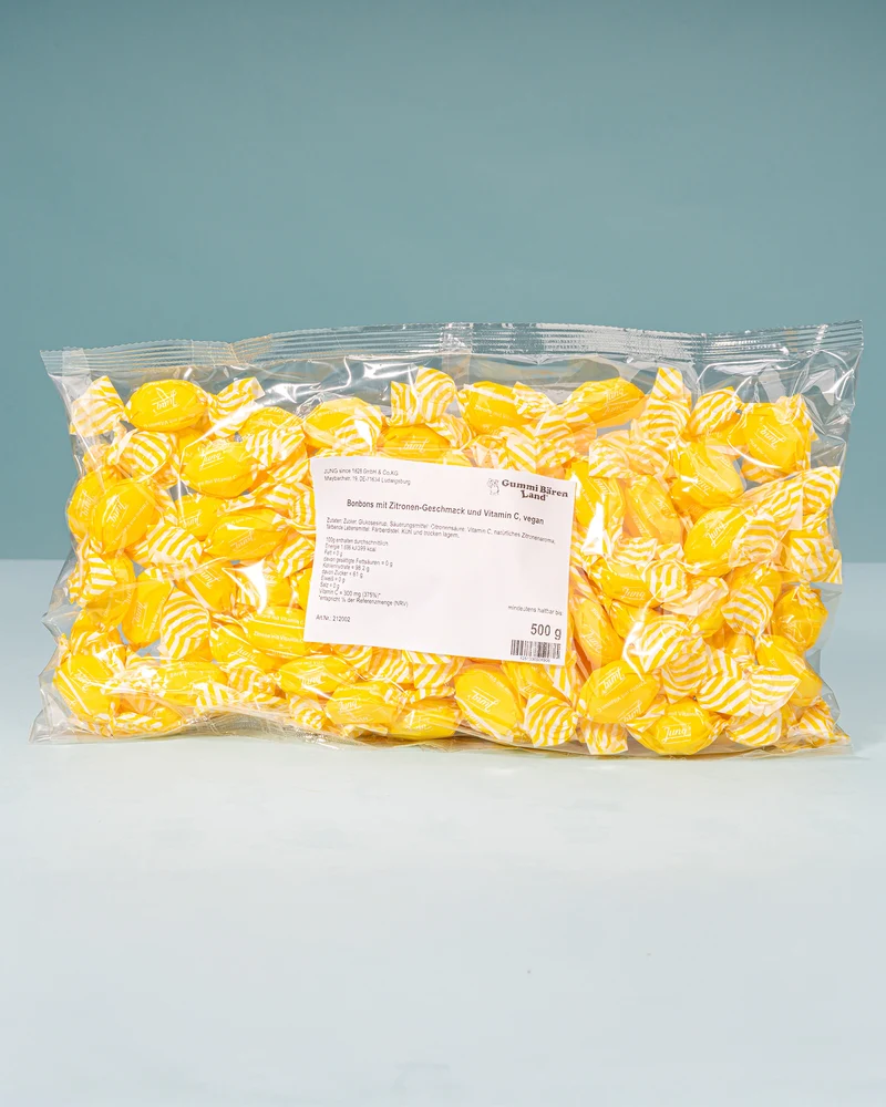 Zitrone mit Vitamin C Bonbons