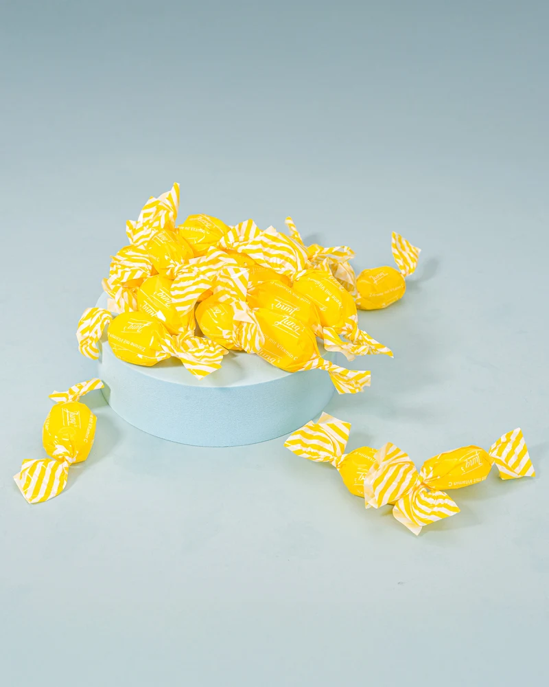 Zitrone mit Vitamin C Bonbons