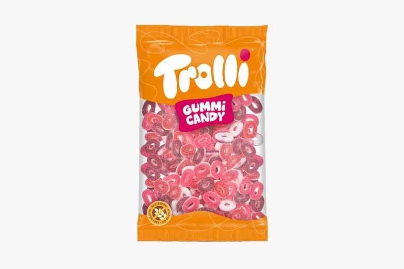Fruchtgummi Rote Früchte Mini Ringe – sauer