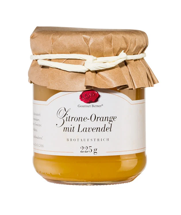 Zitrone-Orange mit Lavendel