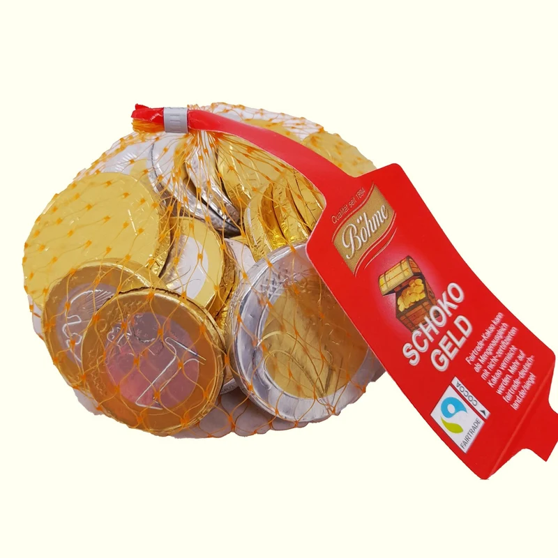Böhme Goldtaler Milchschokolade Schokoladengeld 100g