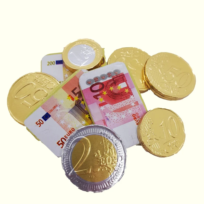 Böhme Goldtaler und Geldscheine Schokolade 150 g