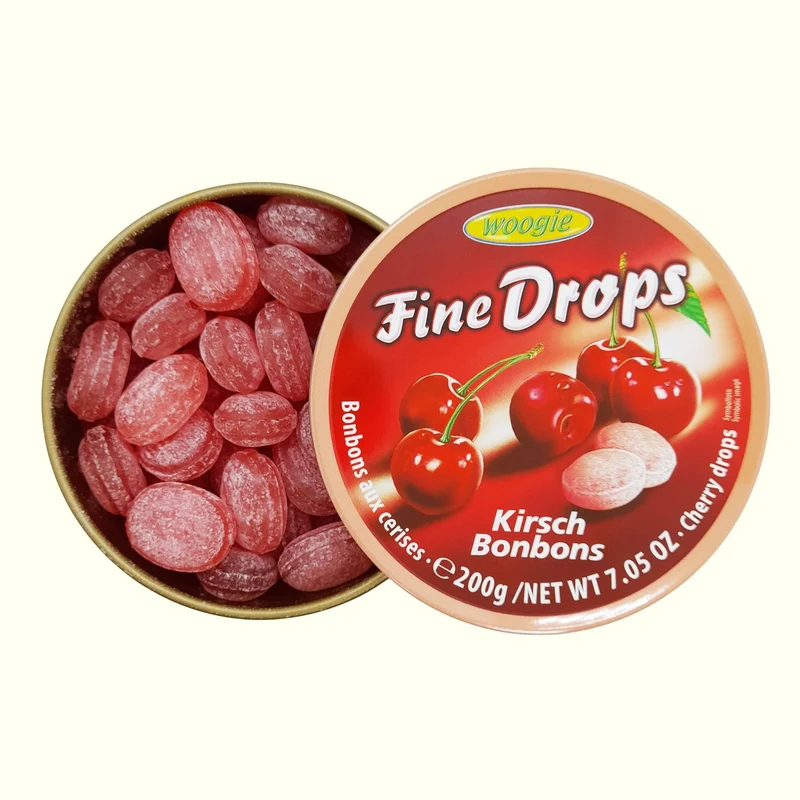 Woogie Fine Drops Bonbons mit Kirschgeschmack 200g