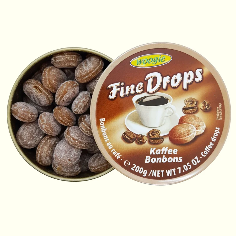 Woogie Fine Drops Bonbons mit Kaffeegeschmack 200g