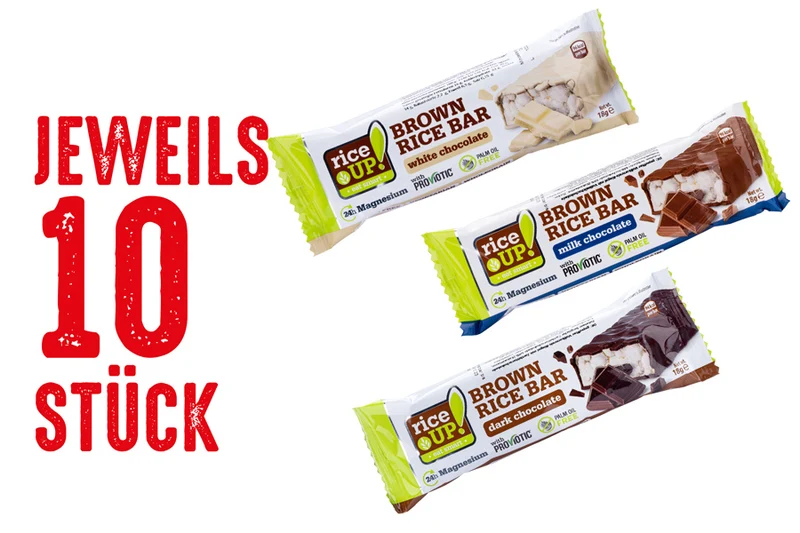 Rice Up Bar Chocolate Vorteils-Bundle