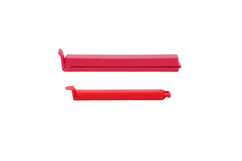 Tütenverschluss, Frische Clip, klein, rot