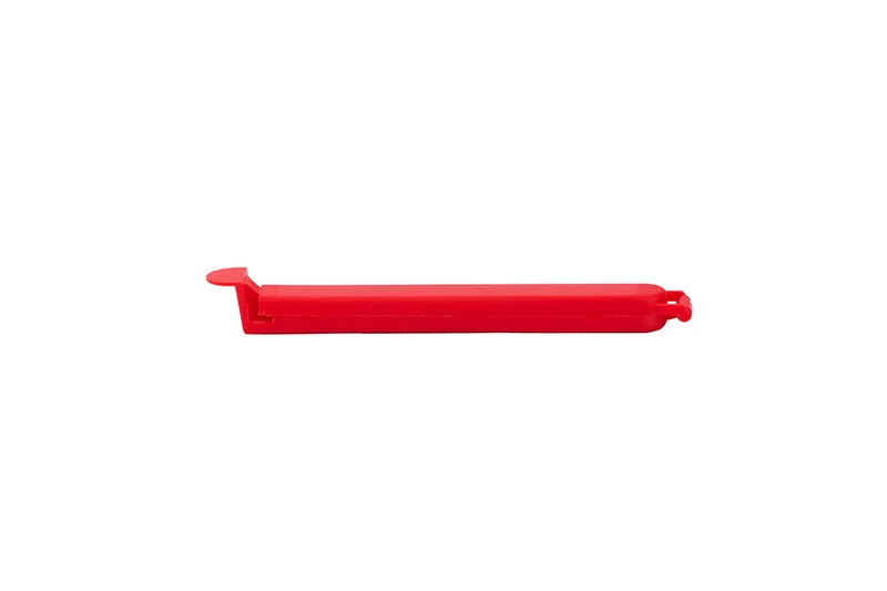 Tütenverschluss, Frische Clip, klein, rot