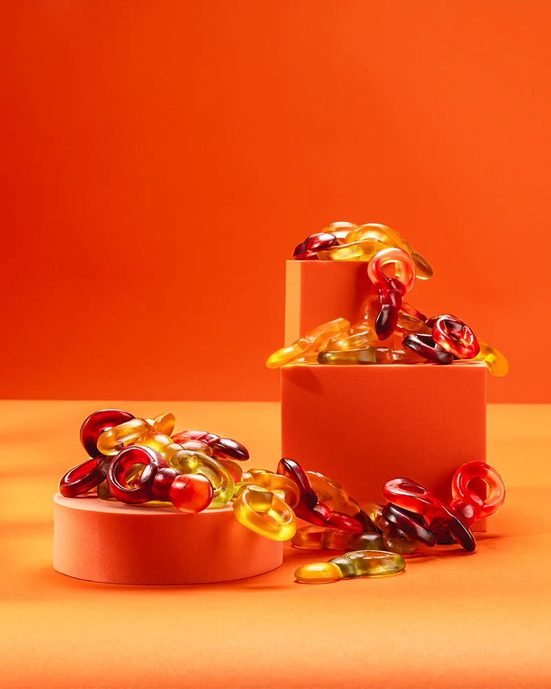 Fruchtgummi Schnuller – mit Fruchtsaft