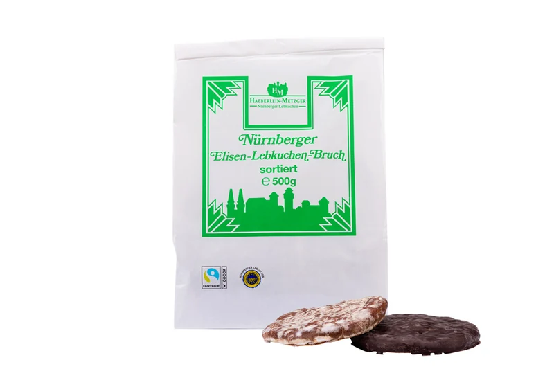 Nürnberger Elisen-Lebkuchen-Bruch, sortiert